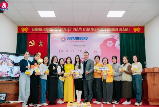 DUCANH BOND tổ chức chúc mừng Ngày Quốc tế Phụ nữ 8.3 thành công tốt đẹp